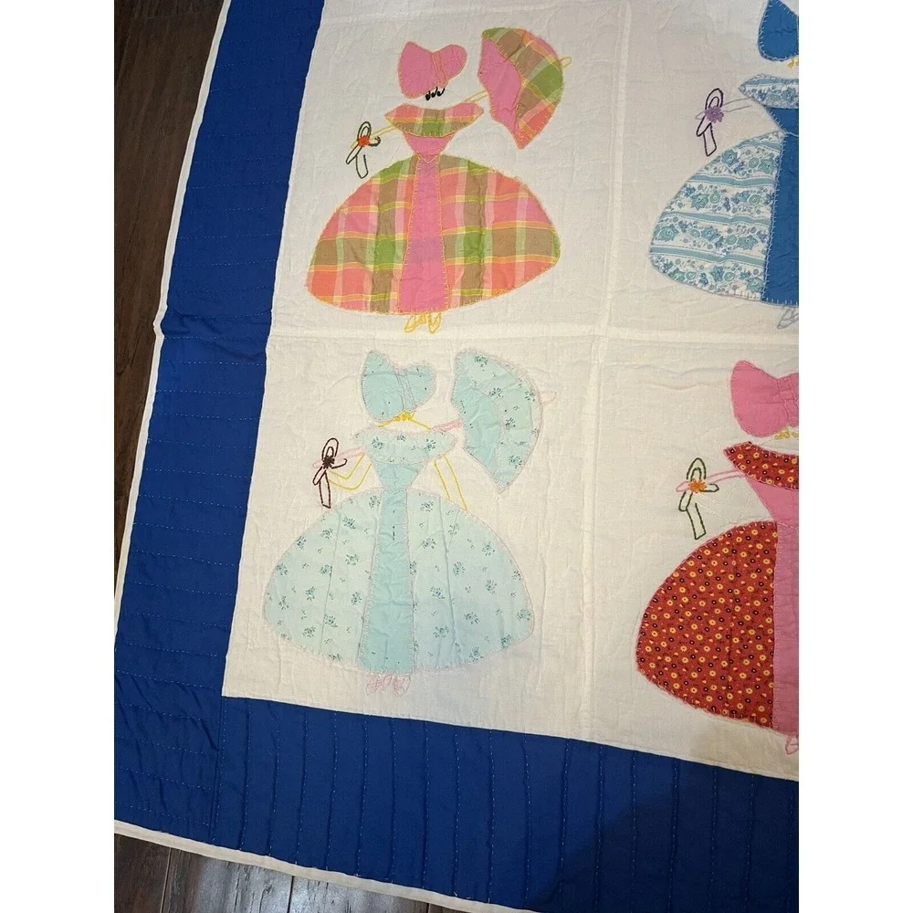 Quilt Parasol Lady Southern Belle Umbrella Sunbonnet 82